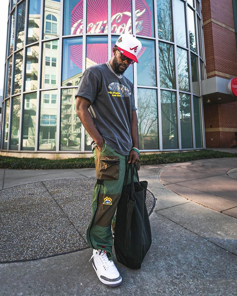 air jordan 3 lookbook on feet taylormadegq 1 luxe digital