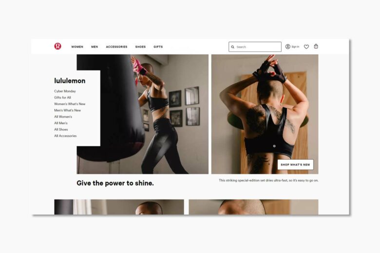 best online shopping sites women lululemon - Luxe Digital