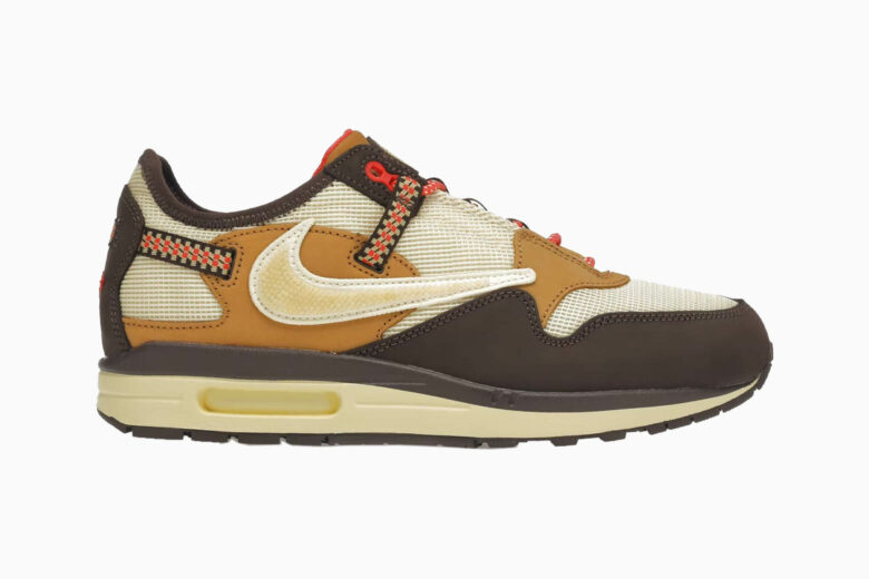 best travis scott shoes nike air max 1 travis scott baroque brown - Luxe Digital