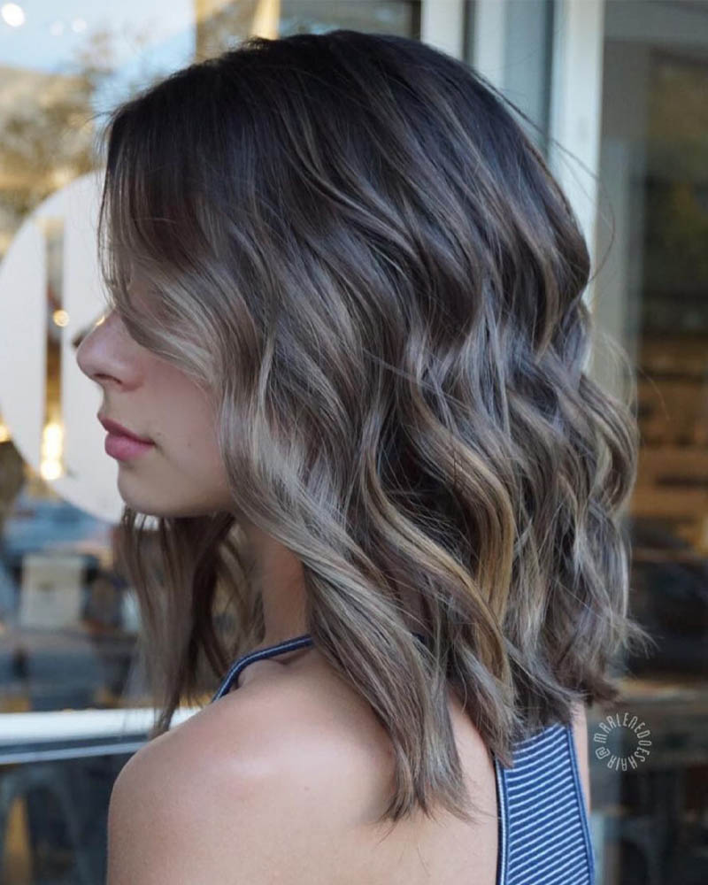 medium length hairstyles women convertible texture Luxe Digital