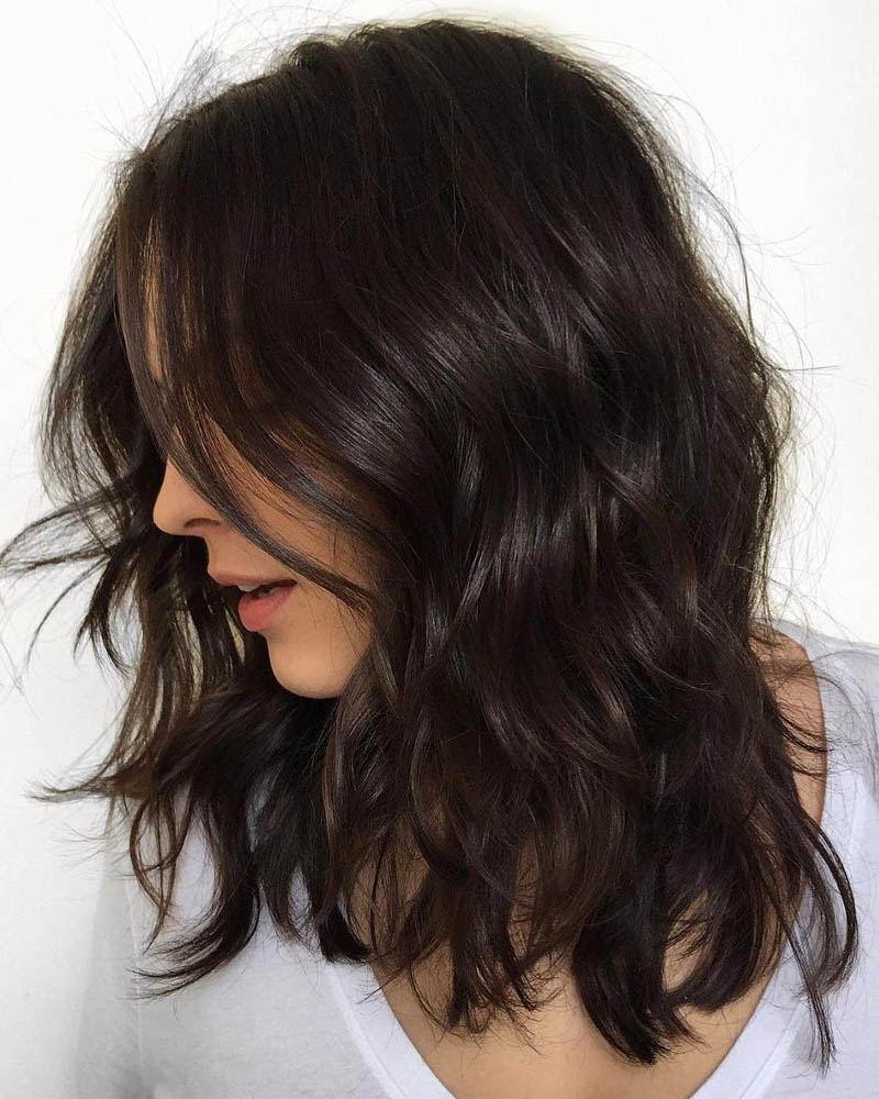 medium length hairstyles women convertible texture Luxe Digital