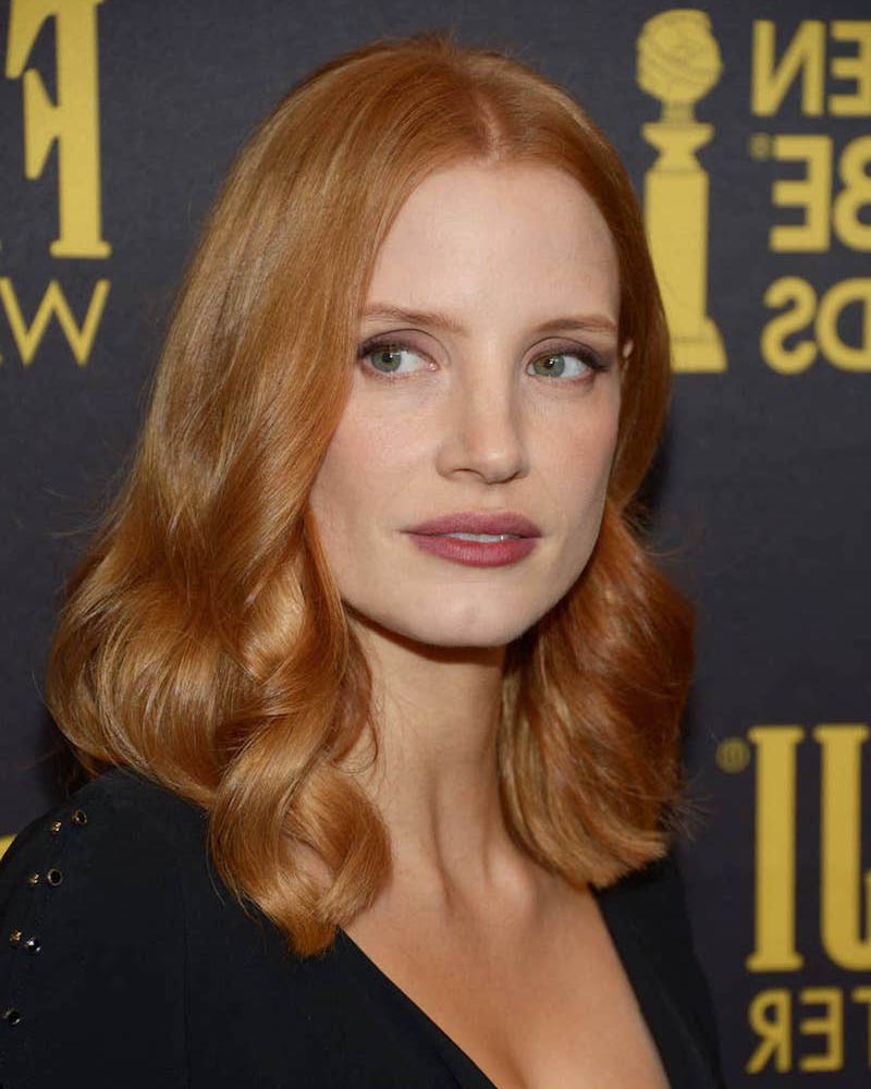 medium length hairstyles women one lenght haircut hair Luxe Digital