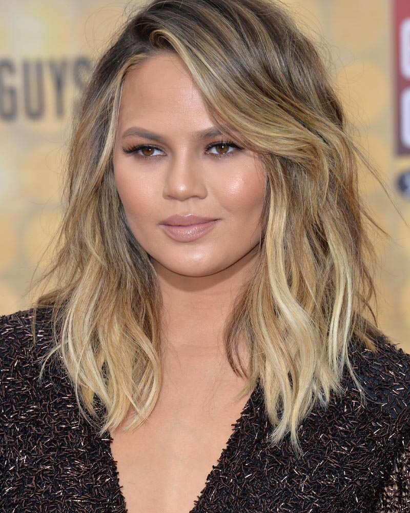 medium length hairstyles women shoulder length short blonde hair Luxe Digital