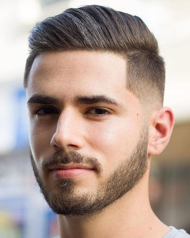 men fade haircuts fade undercut with textured comb over Luxe Digital