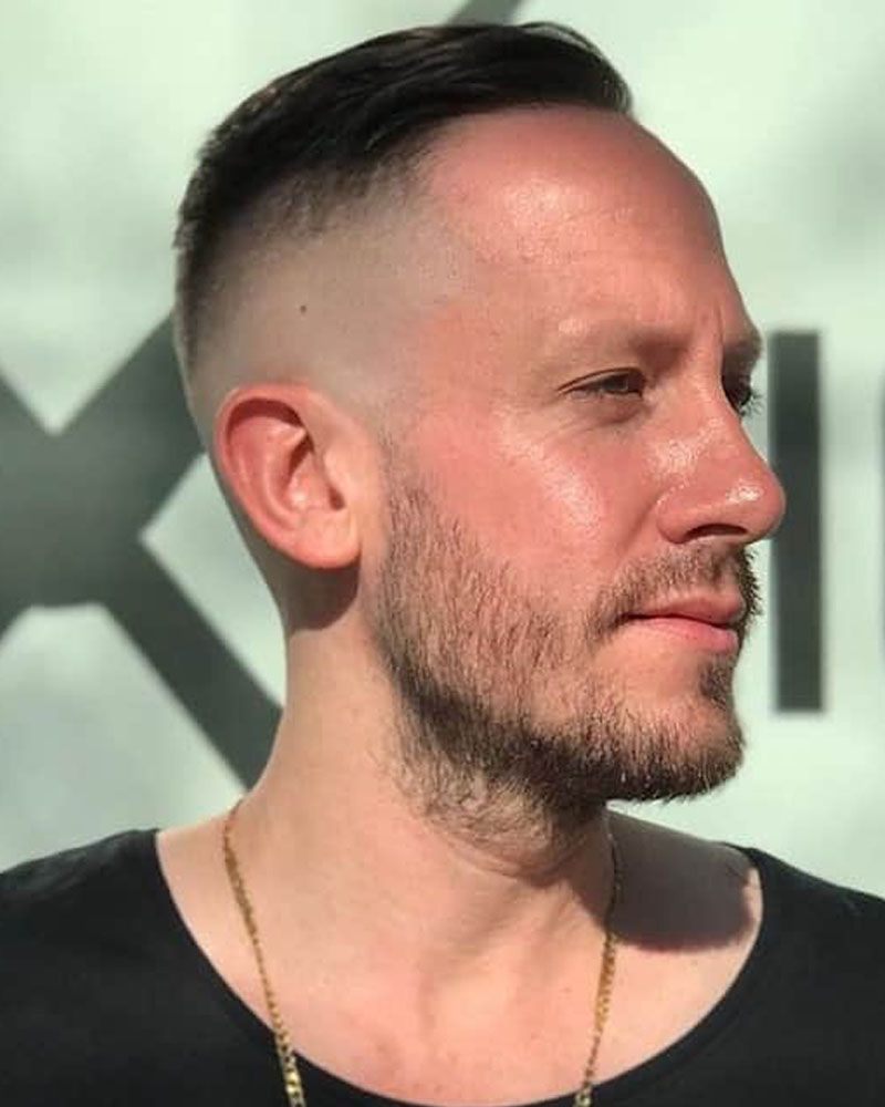 men fade haircuts high bald fade Luxe Digital