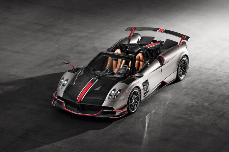 most expensive cars 2022 pagani huayra bc roadster - Luxe Digital