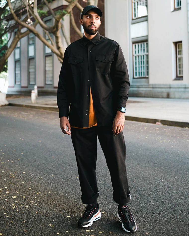 nike air max 95 on feet i am smiles22 - Luxe Digital