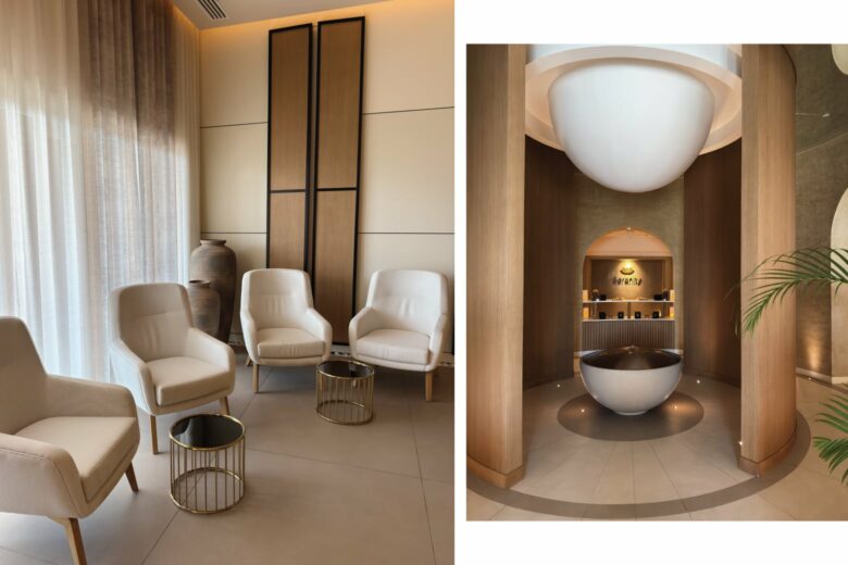 serenity spa fairmont the palm review wellness lobby luxe digital